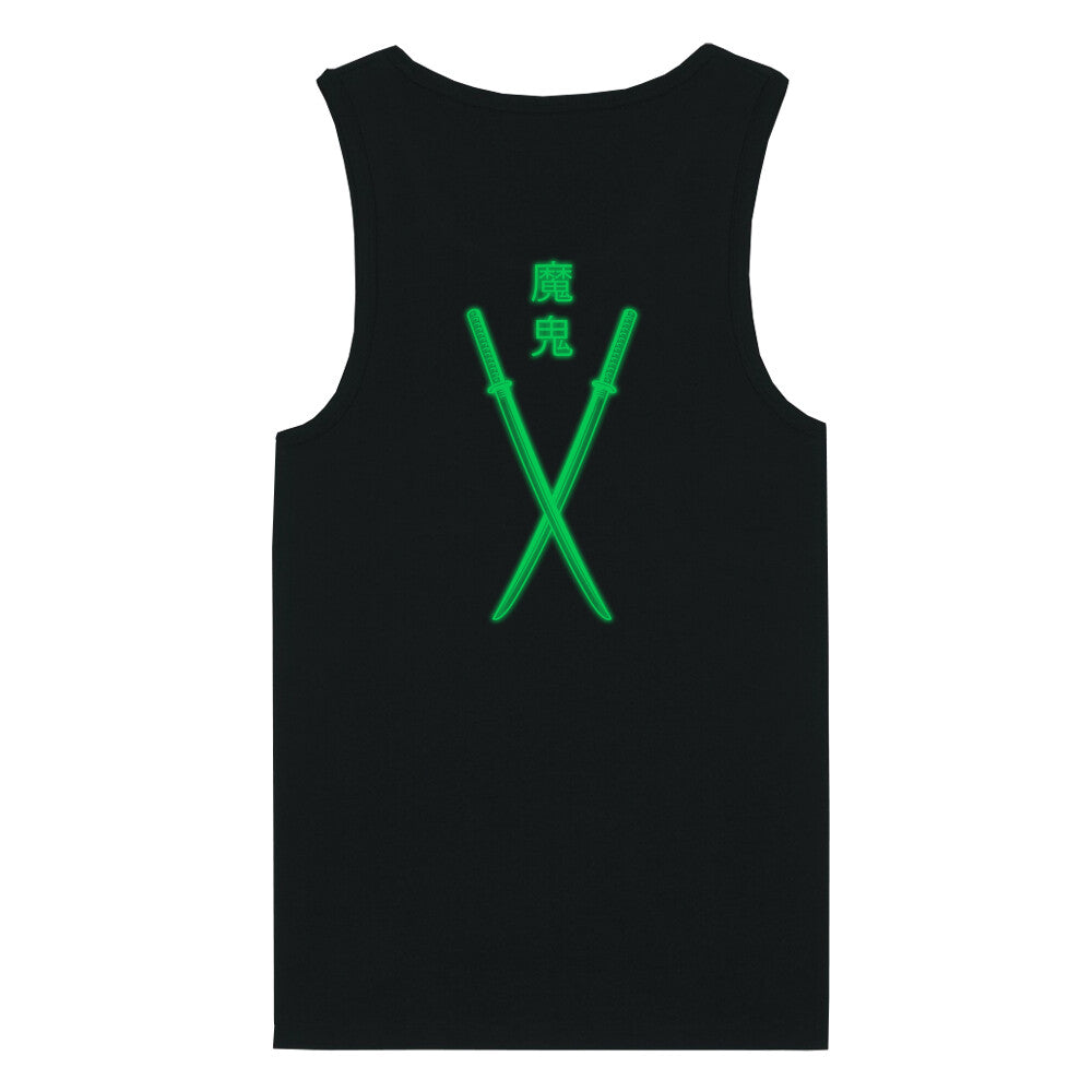 Kanji "Devil" - Tanktop (Back) - bonsaiwardrobe