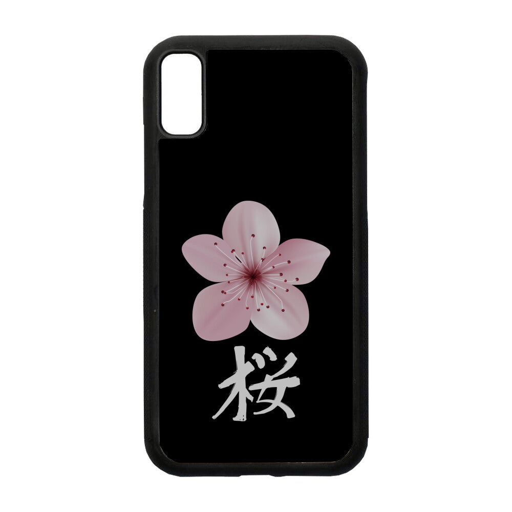 Kanji Kirschblüte - iPhone Handyhülle - bonsaiwardrobe